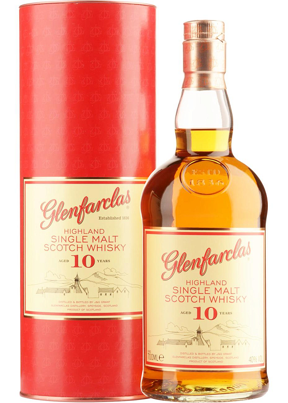 Виски Glenfarclas 10 Y.O. 40°